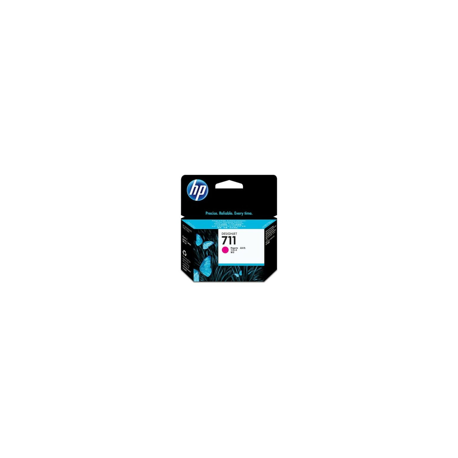 Cartucho de tinta HP 711 Negro 80ml Original (CZ133A) - J S Suministros