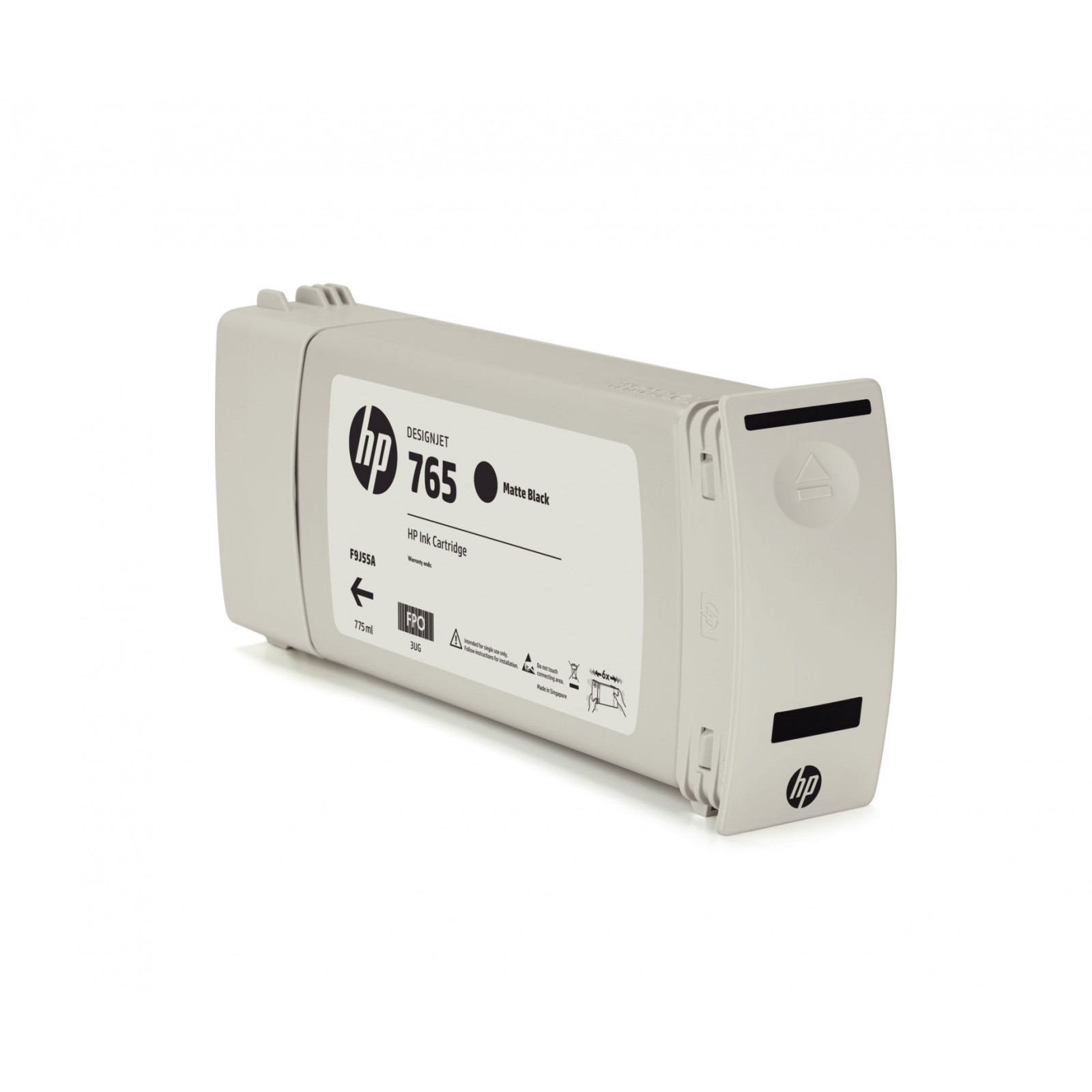 HP 765 Original Ink Cartridge - Dark Grey, 775 Ml High Capacity For Professional Quality Printing